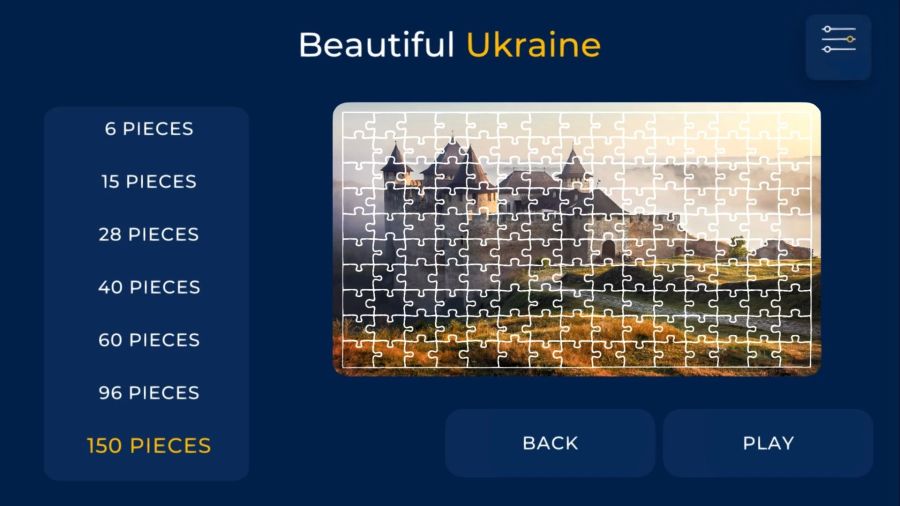 Bedeutend friedlicher geht es im Puzzle-Spiel «Beautiful Ukraine» zu und her. Das Spielprinzip ist schon fast symbolischer Natur:  Spielende sollen Bilder von schönen Orten in der Ukraine wieder zusammensetzen. «Erlebe die Ukraine und ihre Schönheit so, wie sie einst war und wie sie es eines Tages wieder werden wird», so die Entwickler. Die Einnahmen sollen an Geflüchtetenorganisationen gespendet werden.