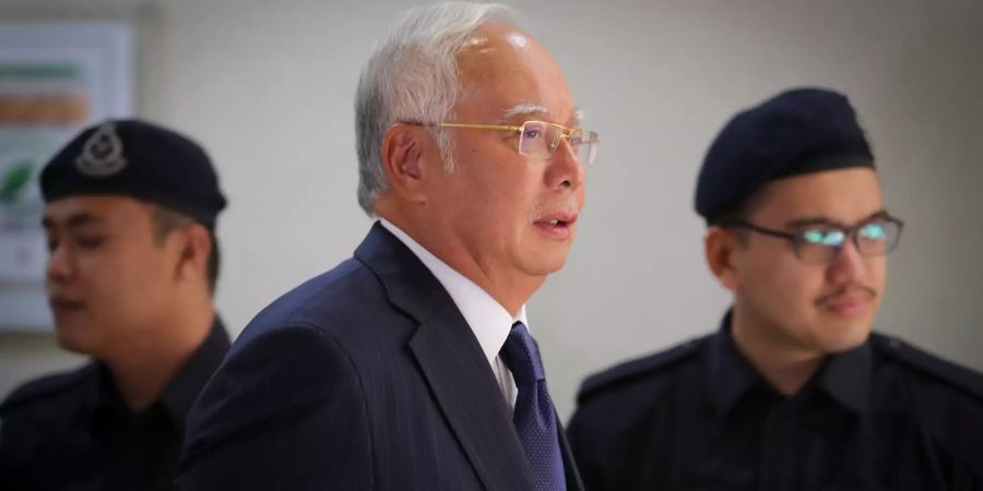 Najib Razak früherer Regierungschef von Malaysia