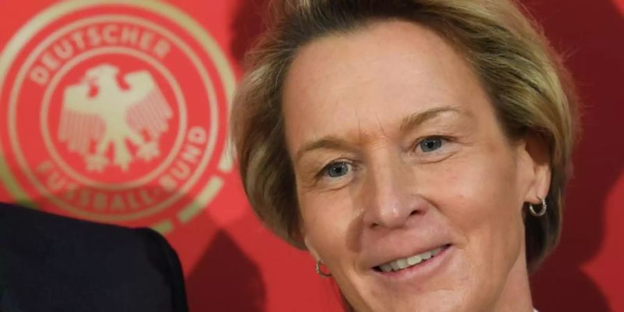 Begrüsst die Verpflichtung von Inka Grings als Trainerin eines Männerteams: Martina Voss-Tecklenburg. Foto: Arne Dedert/dpa