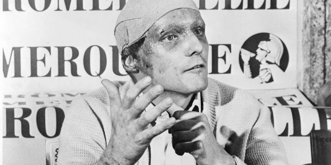 Niki Lauda hatte seit seinem schweren Unfall auf dem Nürburgring 1976 immer wieder mit Gesundheitsproblemen zu tun. Niki Lauda Formel 1