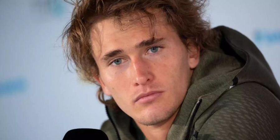 Alexander Zverev sucht derzeit nach seiner Form. Foto: Sven Hoppe
