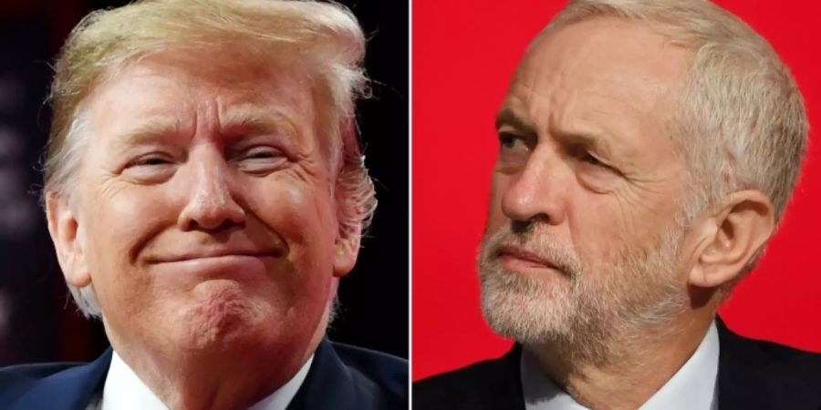 Corbyn (r.) boykottiert Dinner mit Trump