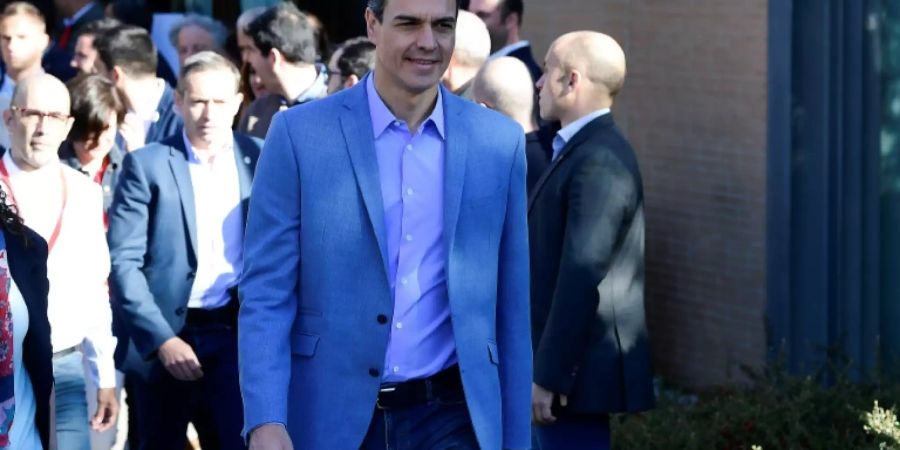 Regierungschef Pedro Sánchez