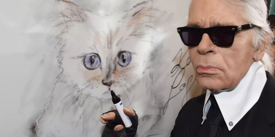 Karl Lagerfeld und Choupette