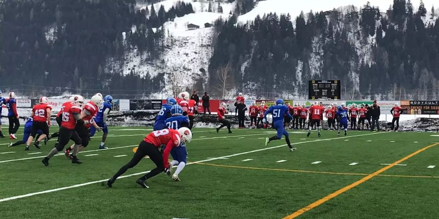 Scrimmage gegen die Salzburg Bulls