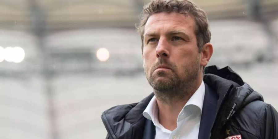 Stuttgarts Trainer Markus Weinzierl wehrt sich gegen Kritik. Foto: Simon Sachseder