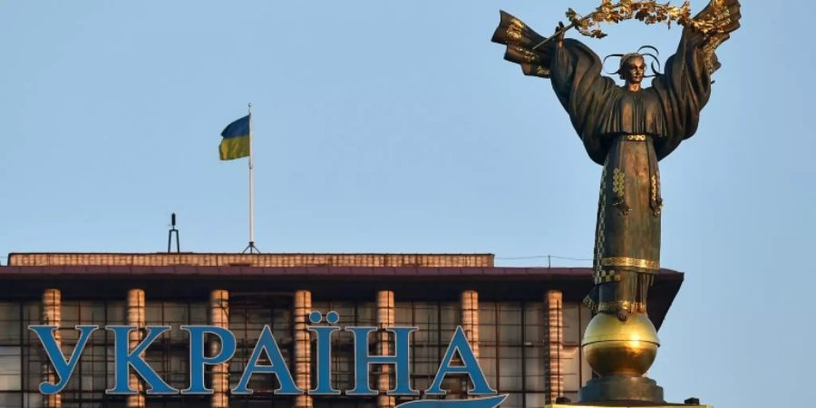 Das Unabhängigkeitsdenkmal in Kiew