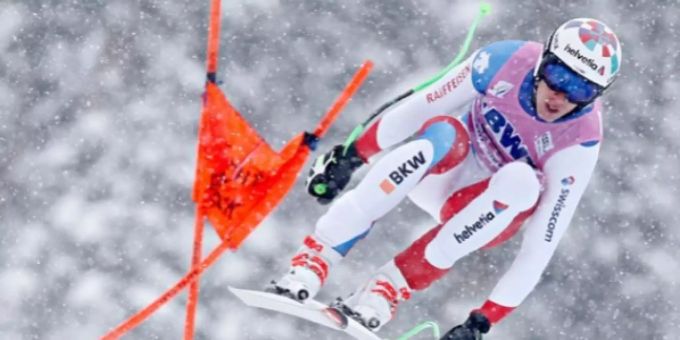 Nichts von Karrierenende: Marc Gisin freut sich schon jetzt auf die neue Ski-Saison. Marc Gisin Ski Alpin