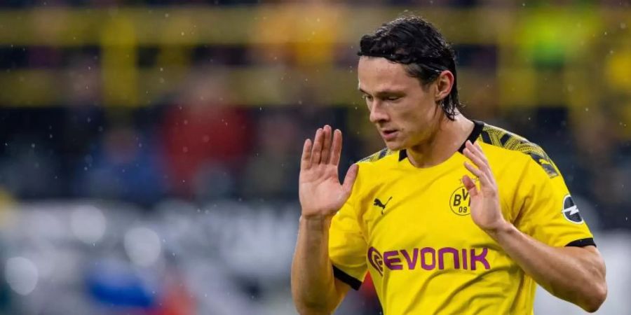 In Dortmund noch auf der Suche nach der Bestform: Nationalspieler Nico Schulz. Foto: Guido Kirchner/dpa