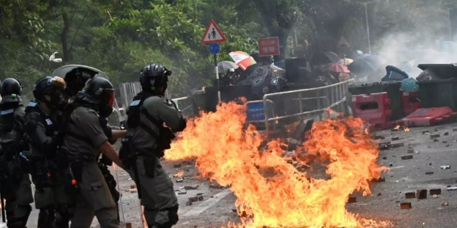 Massenproteste in Hongkong dauern seit sieben Monaten an