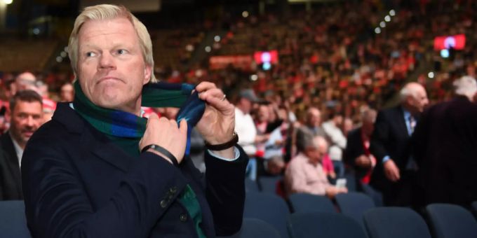 Oliver Kahn an der Jahreshauptversammlung des FC Bayern München. Oliver Kahn