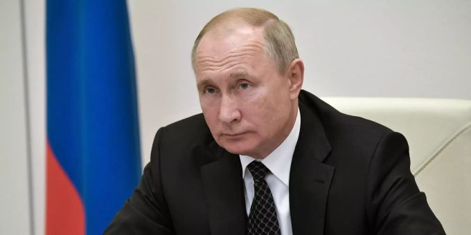 Der russische Präsident Wladimir Putin. Russia Putin