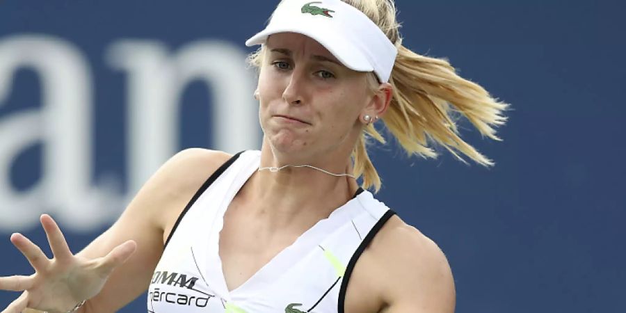 Jil Teichmann musste sich der routinierten Andrea Petkovic geschlagen geben