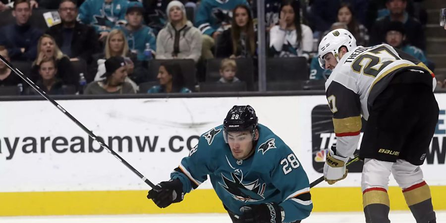 Für Timo Meier und die San Jose Sharks läuft es nicht wie gewünscht