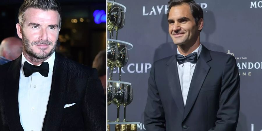 Roger Federer David Beckham