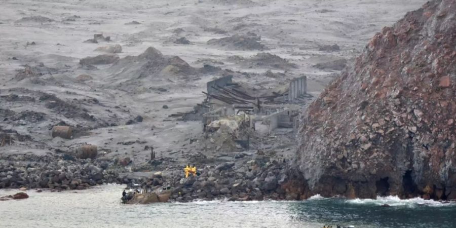 Sucheinsatz auf der Vulkaninsel am Freitag