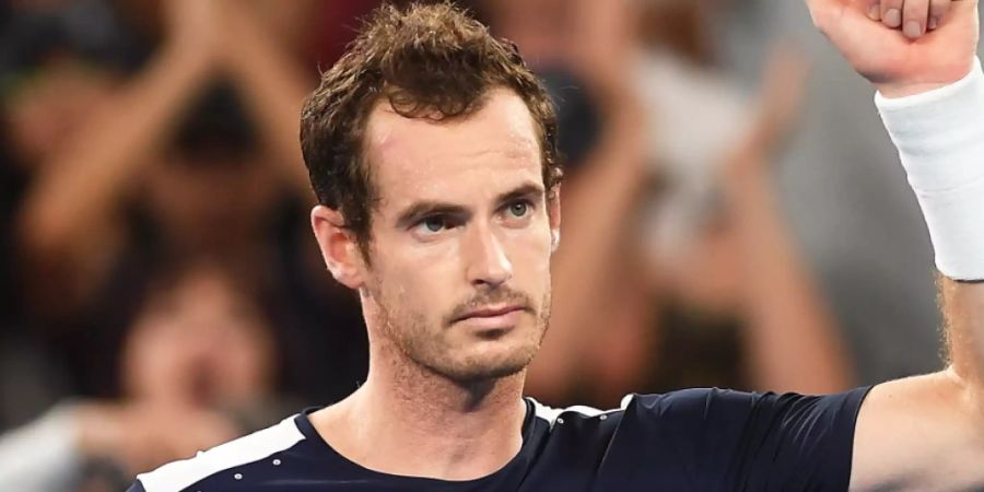 Andy Murray nach seiner Erstrunden-Niederlage in Melbourne im Januar 2019