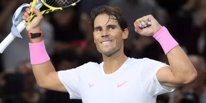 Rafael Nadal steht beim Turnier in Paris-Bercy im Halbfinal. Rafael Nadal