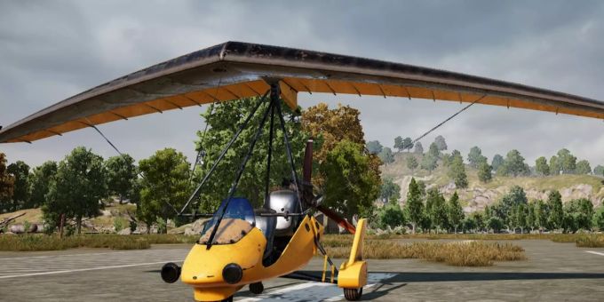 Der Motorgleiter in PUBG. PUBG Motorgleiter