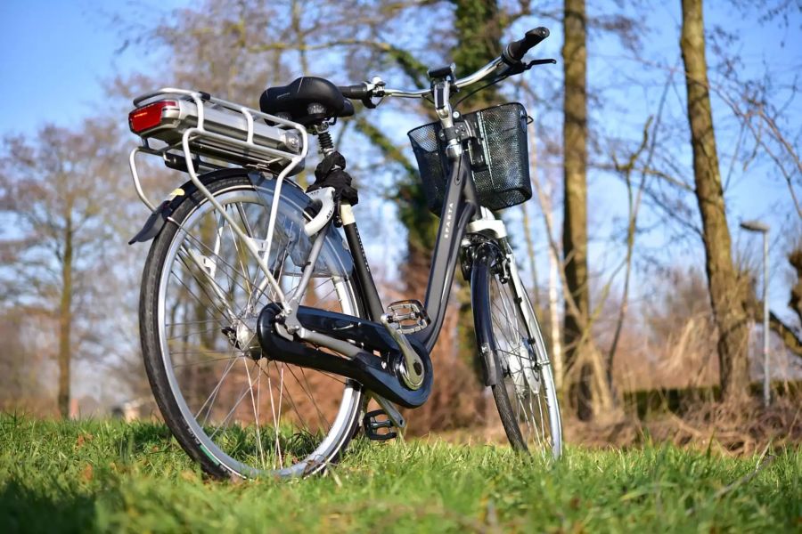 Ein E-Bike