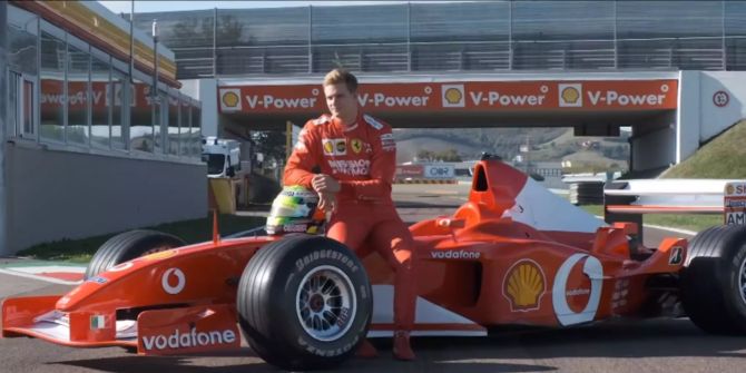 mick schumacher ferrari f2002