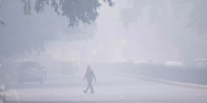 Beissender Smog in Neu Delhi neu delhi smog