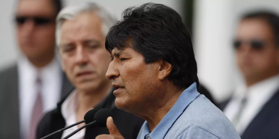 Mexico Evo Morales