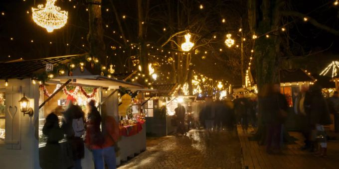 Ein Weihnachtsmarkt in Luxemburg. (Symbolbild) luxemburg