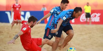 schweiz japan beachsoccer