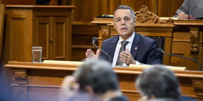 Ignazio Cassis verschärft seinen Tonfall gegenüber der Türkei. ignazio cassis
