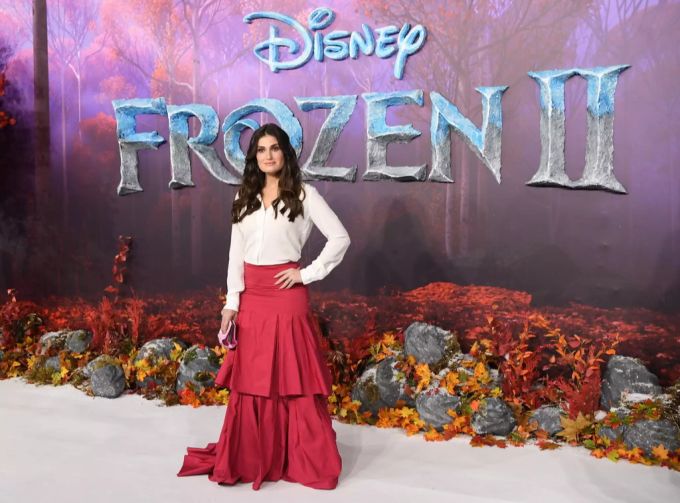 Idina Menzel bei der Europa-Premiere von «Frozen 2» in London 2019. ariana grande