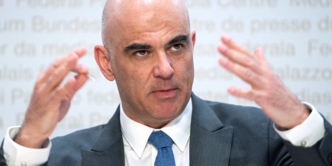 Alain Berset Coronavirus Bundesrat