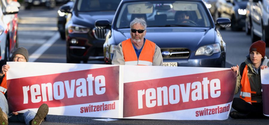 Switzerland Climate Protest