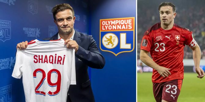 Xherdan Shaqiri Olympique Lyon