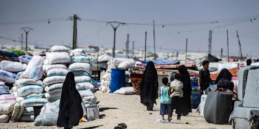 Lager al-Hol in Nordsyrien