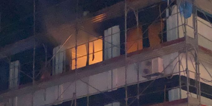 Reinach BL: Brand im Schulraumprovisorium. Reinach BL