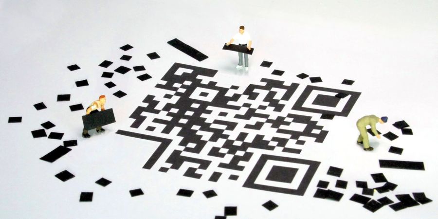 QR-Code Figuren basteln