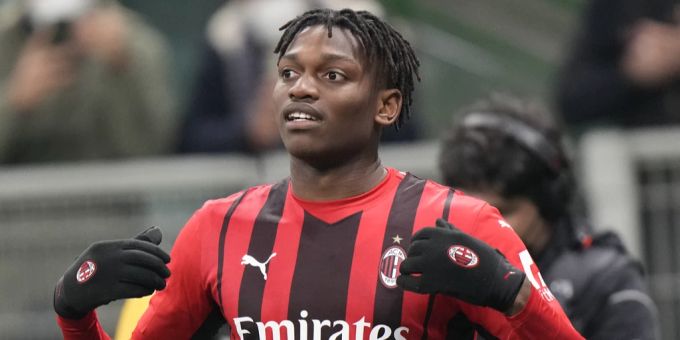 Raphael Leao vom AC Milan im Januar 2022. AC Milan