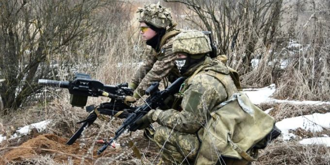 Ukrainische Soldaten Ukrainische Soldaten