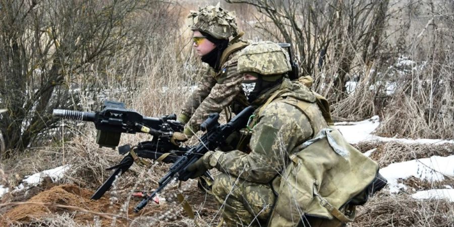 Ukrainische Soldaten