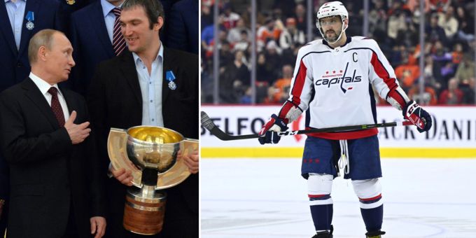 Putin-Freund - NHL-Superstar Ovechkin (36) steht heftig in der Kritik