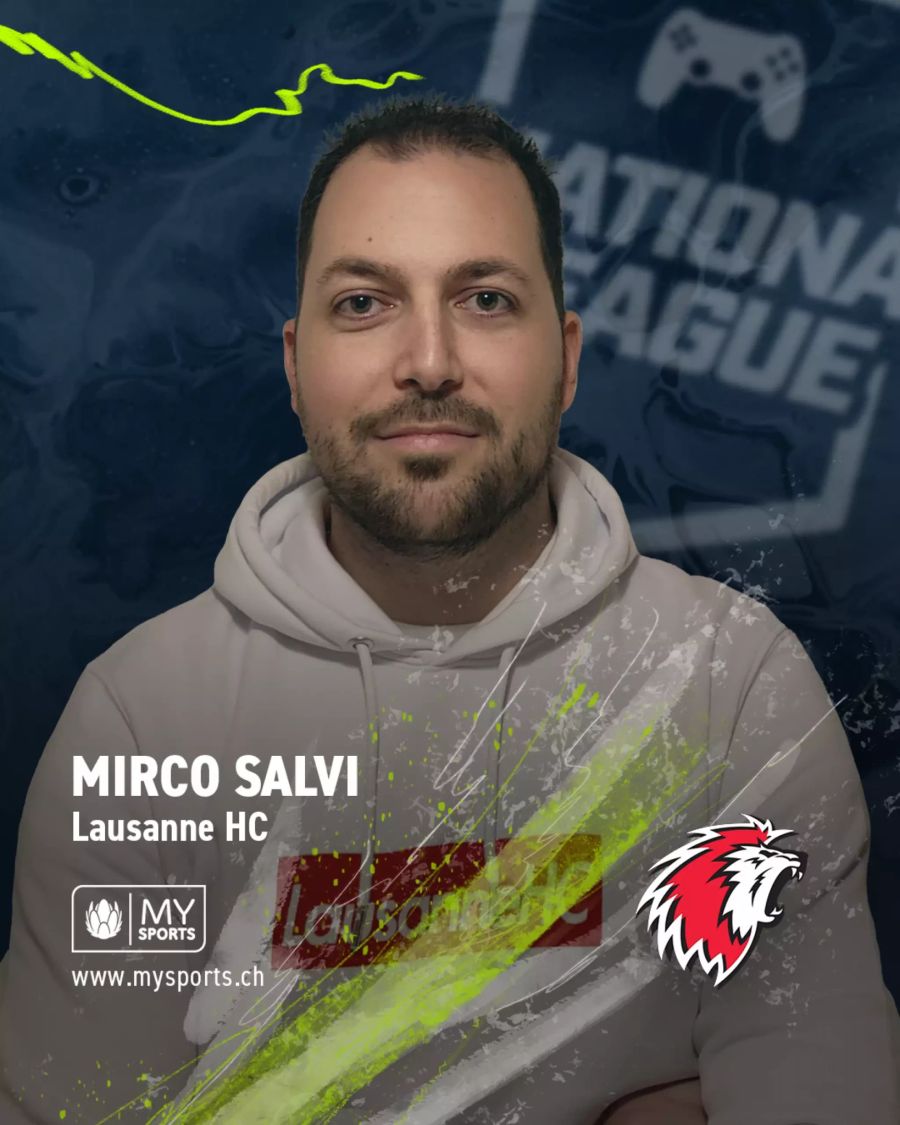 Lausanne HC: Auch dieses Jahr wird Mirco Salvi wieder für den Lausanne HC antreten.