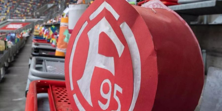 Fortuna Düsseldorf hat zwei weitere Corona-Fälle gemeldet. Foto: Bernd Thissen/dpa