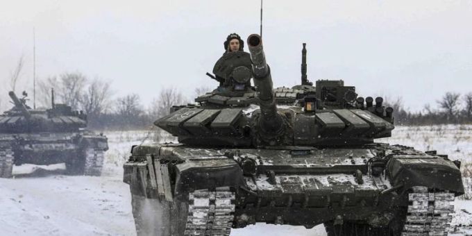 Bereits vor der Invasion in der Ukraine hatte Russland in Grenznähe Militärübungen durchgeführt - und wohl als Drohkulisse Fotos davon verbreiten lassen. (Archivbild). Foto: Uncredited/Russian Defense Ministry Press Service/AP/dpa Bereits vor der Invasion in der Ukraine hatte Russland in Grenznähe Militärübungen durchgeführt - und wohl als Drohkulisse Fotos davon verbreiten lassen. (Archivbild). Foto: Uncredited/Russian Defense Ministry Press Service/AP/dpa