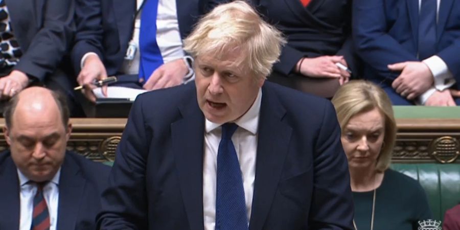 UK Prime Minister Boris updates Parliament over Ukraine crisis