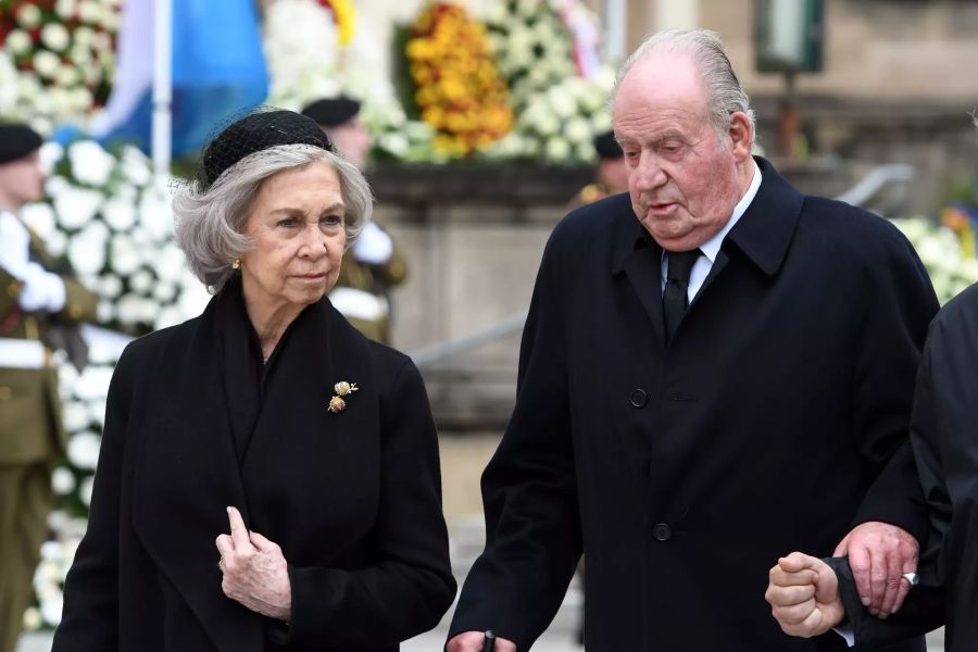 Das frühere Königspaar Sofia und Juan Carlos von Spanien.