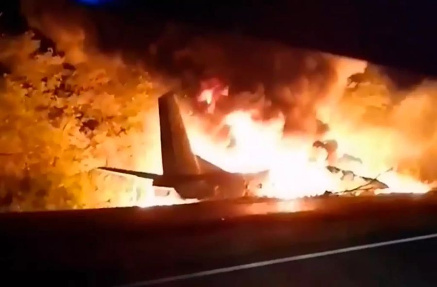 Flugzeugabsturz in der Ukraine
