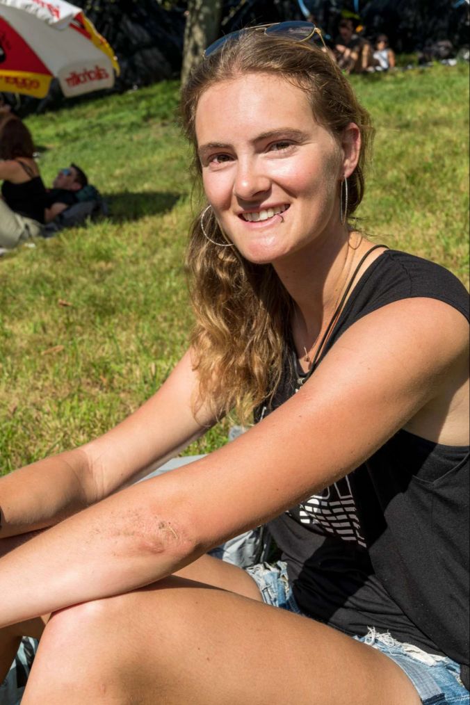 Christina Habedas hat das Ticket geschenkt bekommen