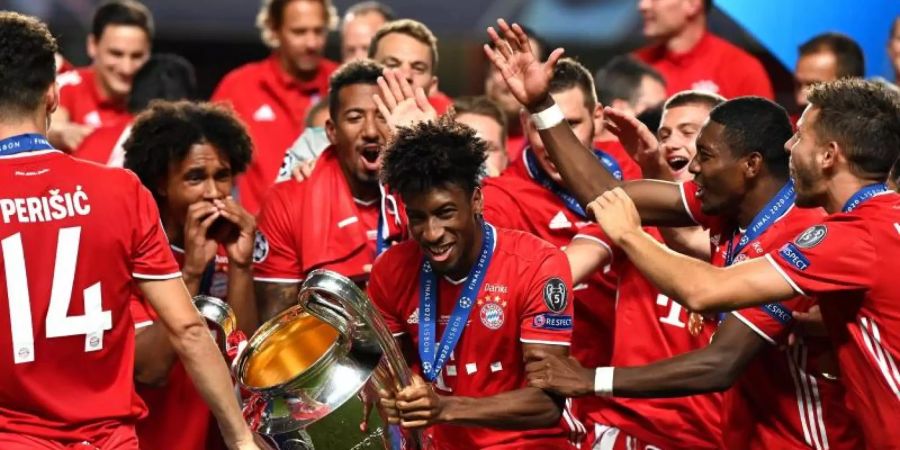 Champions-League-Sieger Bayern spielt in Budapest gegen Sevilla um den europäischen Supercup. Foto: Michael Regan/Getty Images via UEFA/dpa