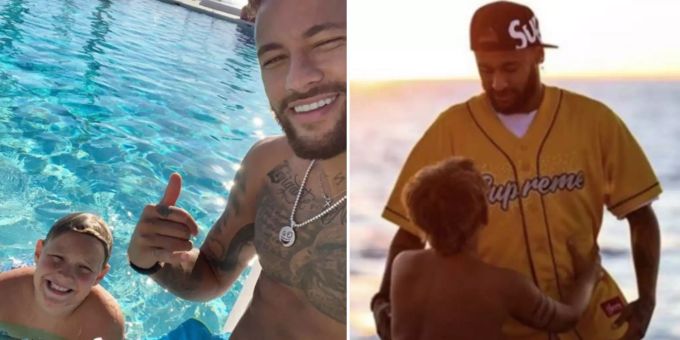 Neymar Erholt Sich Mit Sohnemann Davi Auf Ibiza